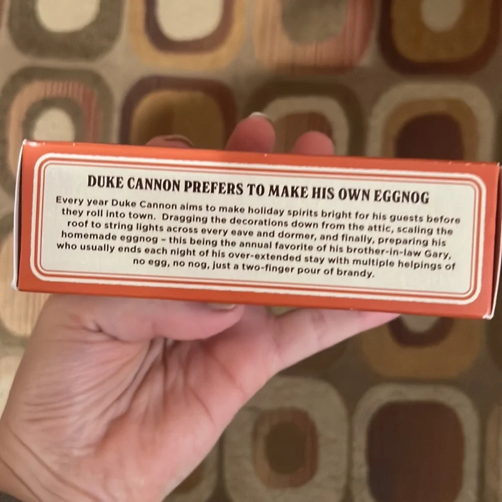 Duke Cannon new box